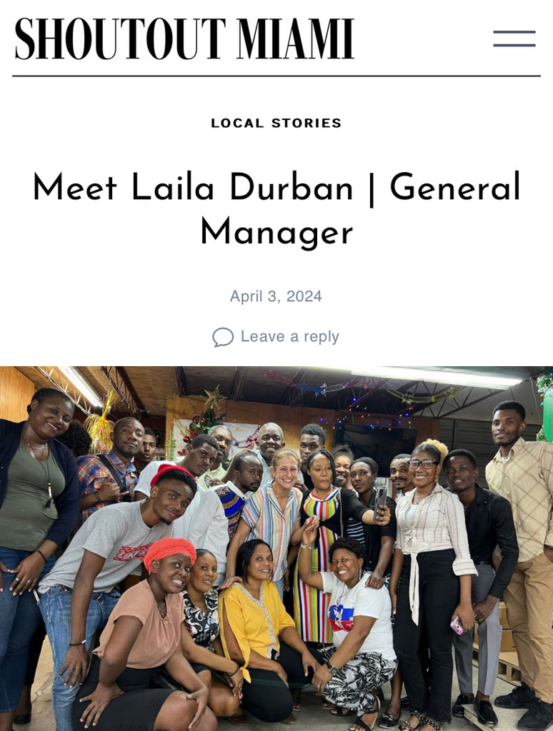 Shoutout Magazine interviews Laila Durban, our General Manager