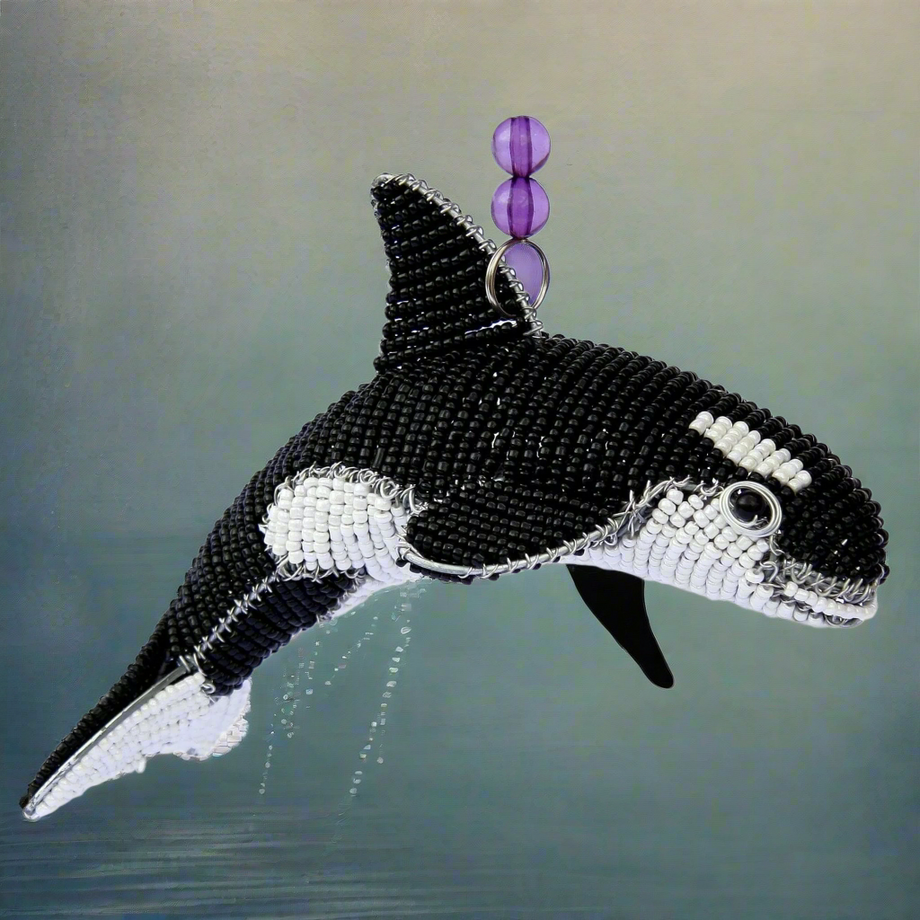 Baby Orca Whale – Beadworx by Extol Accessories