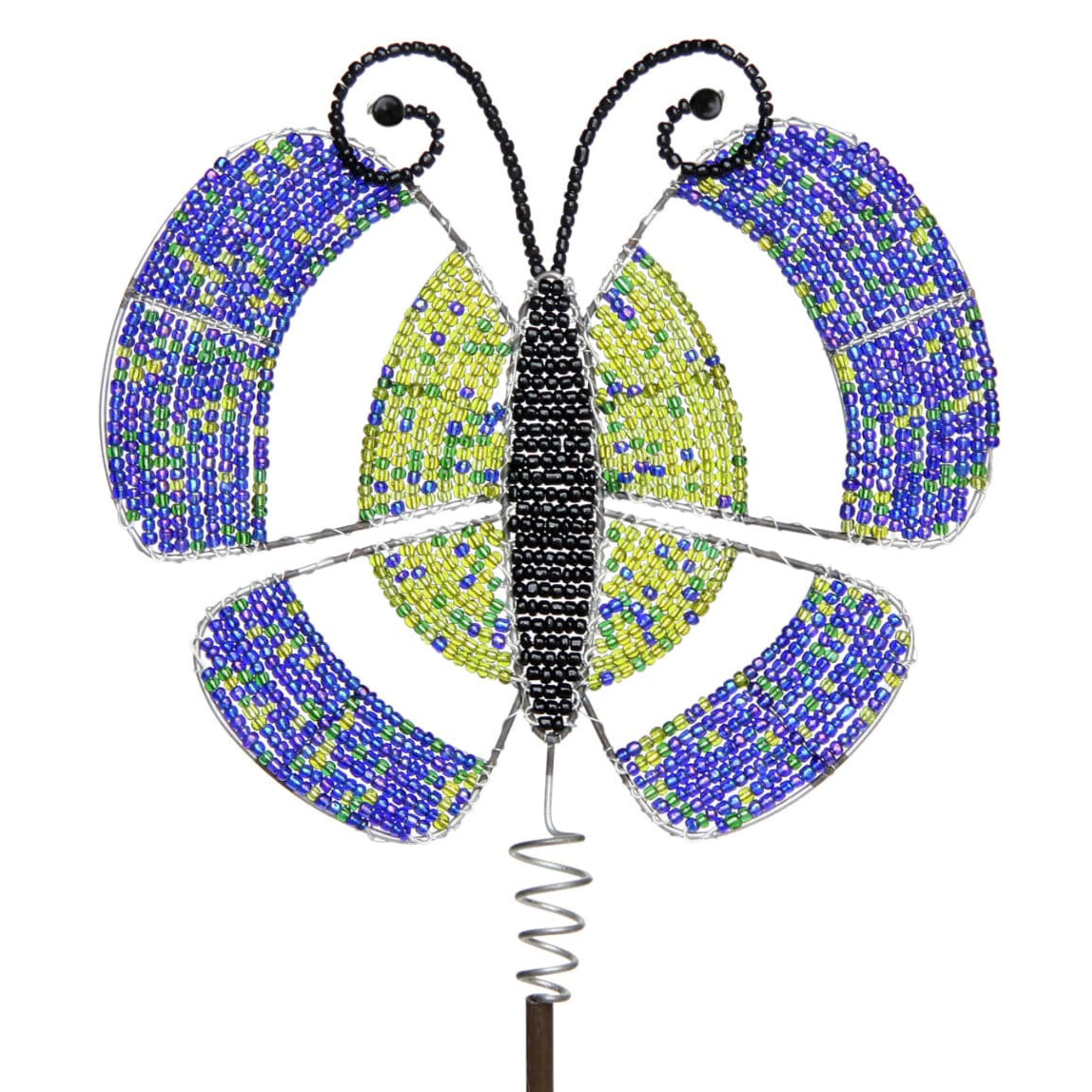 Beadworx by Extol Accessories Butterfly Garden Stake