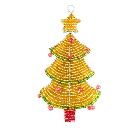 Beadworx by Extol Accessories Christmas Tree Ornament - Thumbnail 3