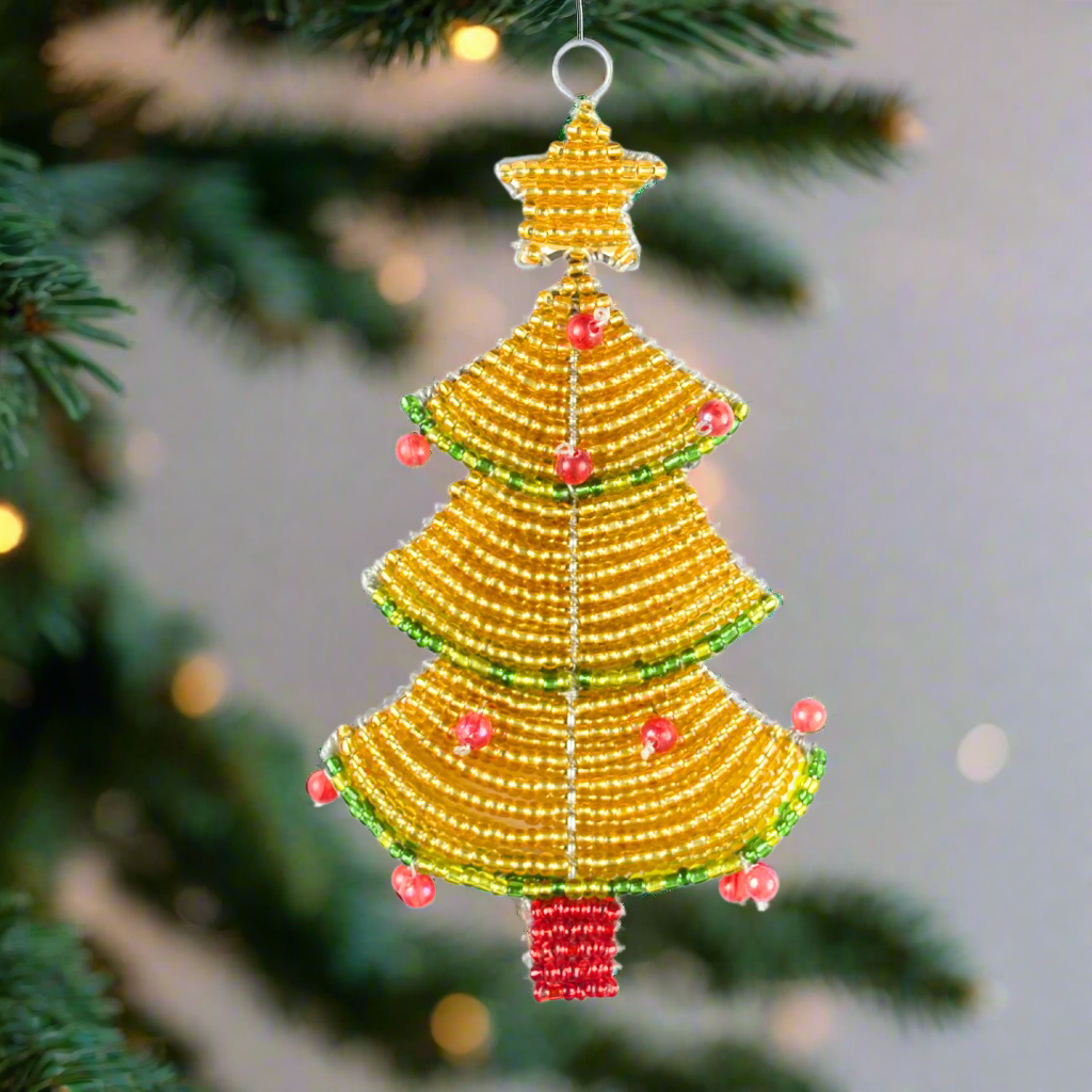 Beadworx by Extol Accessories Christmas Tree Ornament - Thumbnail 5