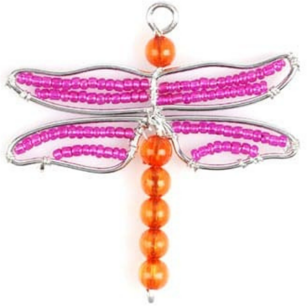 Dragonfly Keyring