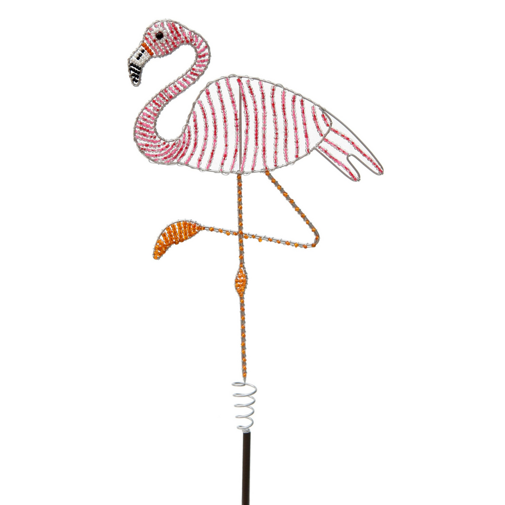 Flamingo Garden Stake