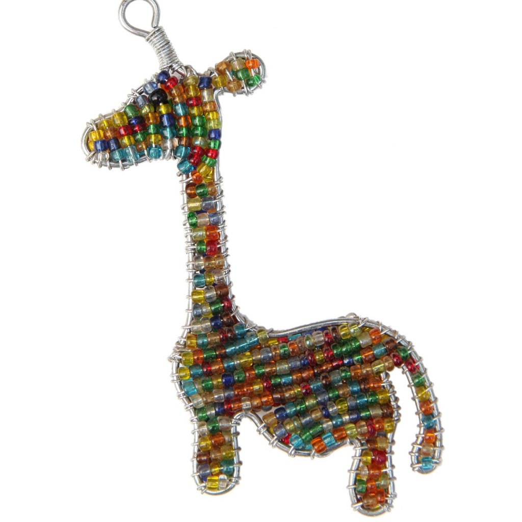 Giraffe Keyring