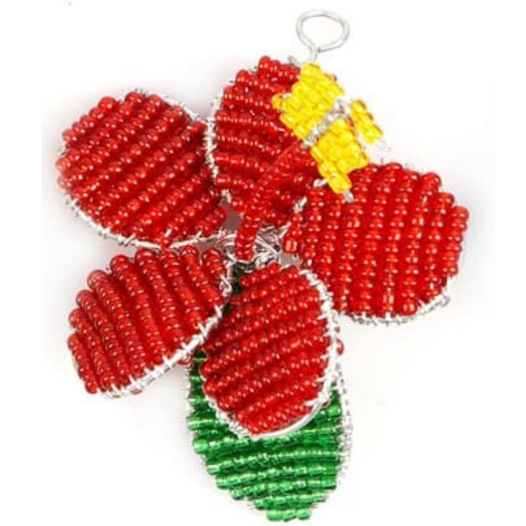 Hibiscus Keyring