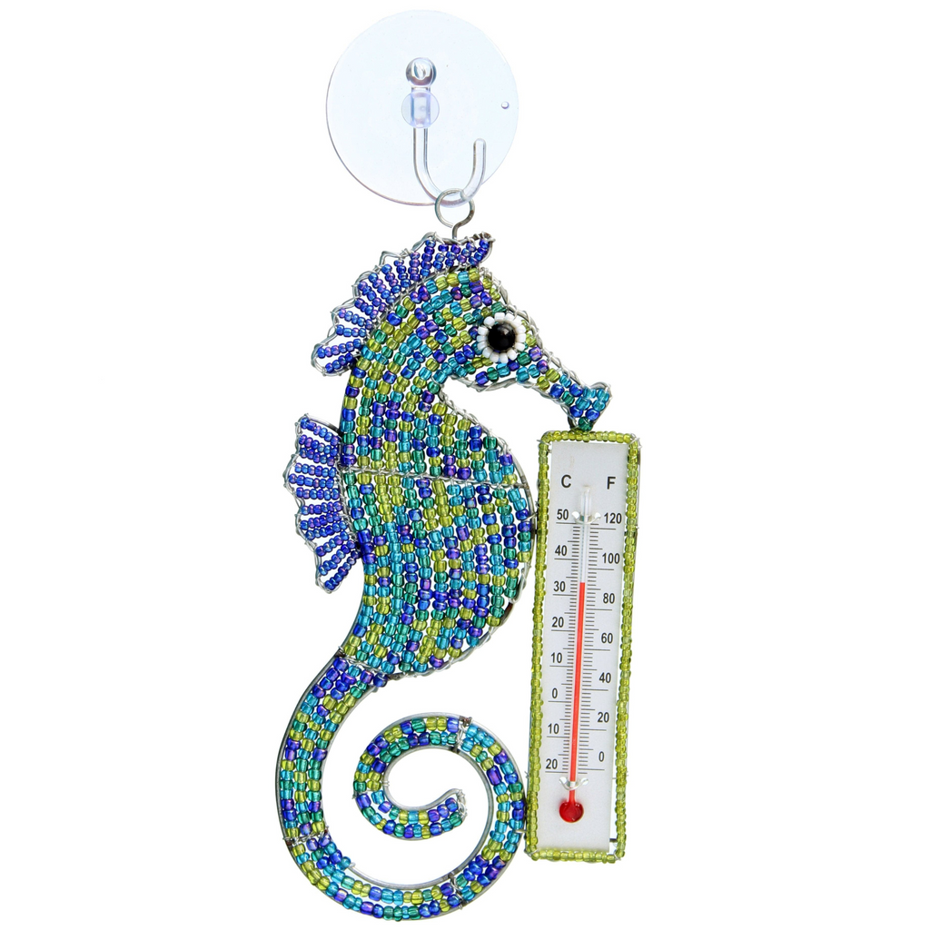 Seahorse Window Thermometer